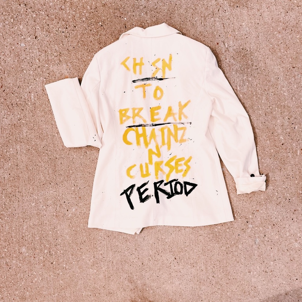 Chosen to Break Curses Period custom faith blazer-8